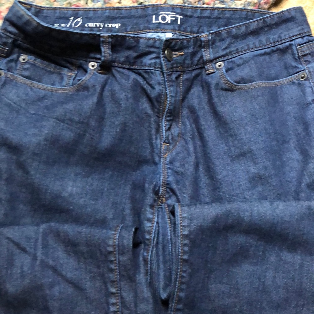 Loft denim Capris - Picture 2 of 4